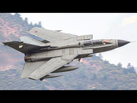 NATO FIGHTER JETS SOAR THROUGH THE GREEK MACH LOOP - 4K