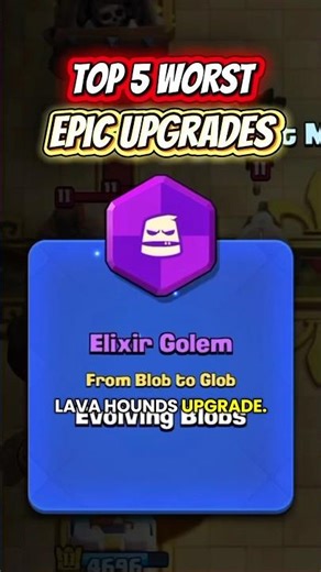 The Worst Epic Modifiers in Clash Royales Chaos Game mode. #clashroyale #clashroyaleshorts