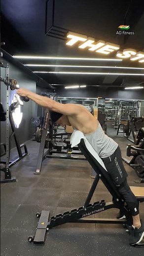 🔱INCLINE BENCH ROPE CABLE ROW! #back #lats #backworkout #fitnesstips #fitnesscoach #explore #fyp