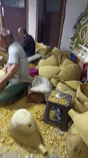 Crafting a Unique Wind Instrument in a Workshop