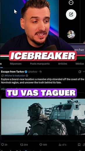 NEW MAP (ICEBREAKER Event) #EscapefromTarkov #gaming