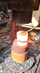 Inside the forging factory Fire Meets Precision #forging #manufacture #machine #process #ironwork | Forging Factory
