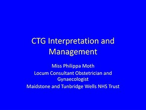 PPT - CTG Interpretation and Management PowerPoint Presentation, free download - ID:6405393