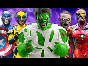Superheroes VS Zombies!!