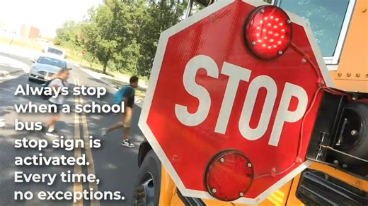 It happens all too often, we see drivers passing school buses while their stop lights are flashing. When the stop arm is extended on a school bus, you must stop. This keeps you and the students in your community safe. #NationalSchoolBusSafetyWeek | Ohio State Highway Patrol