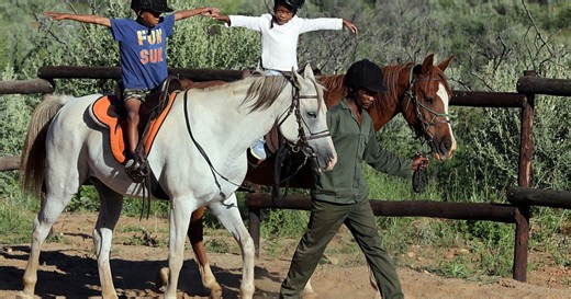 In Namibia, horse-riding becomes therapy for children with special needs | Africanews
