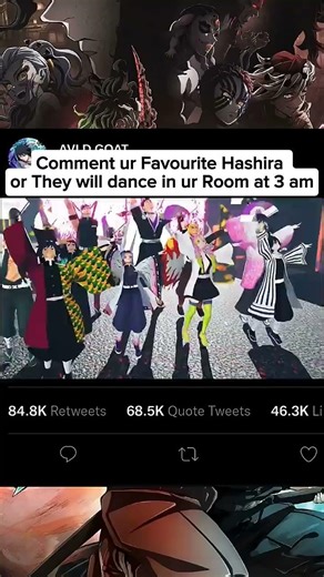 Hashira Dance #demonslayer #kny #hashira #giyu #muichiro #sanemi #gyomei #tanjiro #nezuko #fypシ