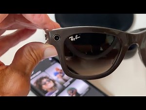 How to take a picture with Ray Ban Stories Sunglasses