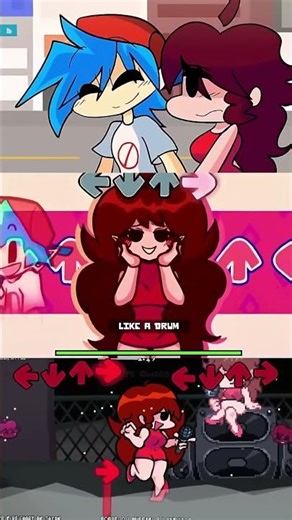 My heat beats like a drum FNF GF Mod Friday Night Funkin' #fnf #funkyfriday