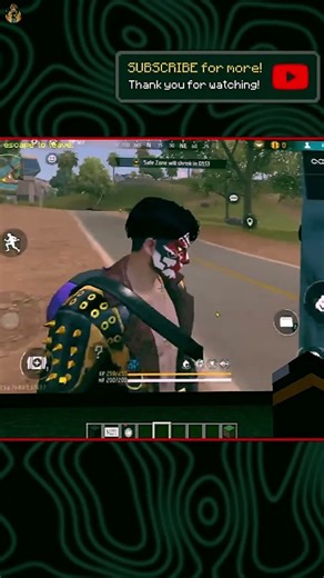 Playing Free Fire In Minecraft 🤯 #minecraft #shorts