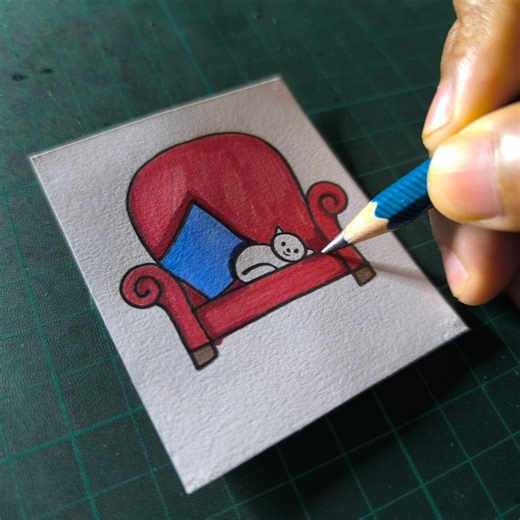 272K views · 1.9K reactions | How to draw a sofa | All About Art | Facebook