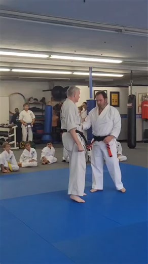 Captain Sanchez and Mr. Kennedy. #bwks #bwkenpo #costamesakarate #selfdefense #bobwhitekaratestudio #kenpokarate | Bob White Karate Studio