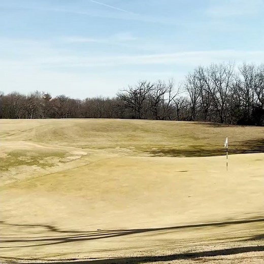 Eagle Springs 1st hole greens complex