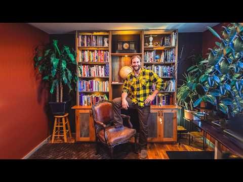 I Turned My UGLY Bedroom Into a BEAUTIFUL Home Office