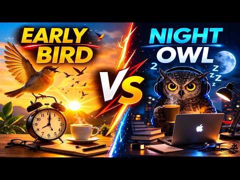 Early Bird vs Night Owl | Productivity & Health Comparison | Night Owl vs Early Bird
