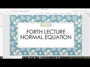 Normal equation and polynomial regression with python شرح عربي