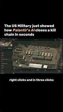 The US Military just showed how Palantir's AI closes a kill chain in seconds