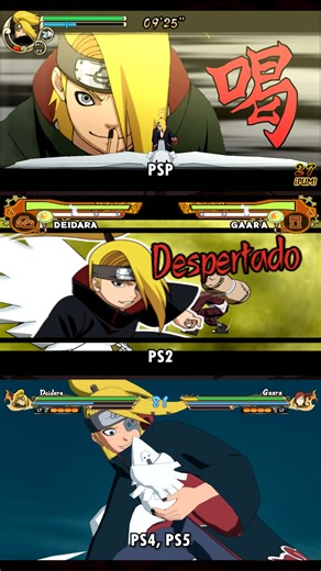 𝕁𝕦𝕒𝕟 𝕆𝕥𝕒𝕜𝕦 on Instagram: "Deidara Ultimate Jutsu - Comparación PSP, PS2, PS4 y PS5 | #juanotaku YouTube: https://www.youtube.com/@Juanotaku18 Facebook: https://www.facebook.com/Juanotaku18 TikTok: https://www.tiktok.com/@animesfan17?is_from_webapp=1&sender_device=pc Instagram: https://www.instagram.com/juanotaku18?utm_source=ig_web_button_share_sheet&igsh=ZDNlZDc0MzIxNw=="