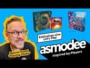 asmodee Let's Play | Take Time, Dobble Catan, Star Wars™ Super Teams | Triple Board Game Feature