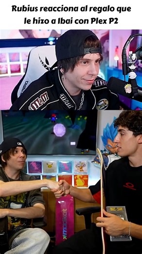 Rubius le regala un sobre Pokémon de primera edición a Ibai y mas cosas #rubius #reaccion #pokemon #cartaspokemon #ibai | Un Poco De Todo