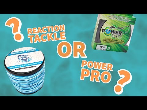 Putting Reaction Tackle to the Test Against My Trusted PowerPro Braided Line