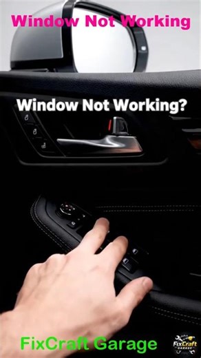 Power Window Not Working Try This! #automobile #carhacks #cheapcarfix #diycarrepair #carrepair