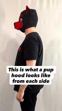 What is a puppy play hood? | BadPups Neoprene Pup Hood and Features Overview