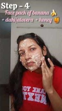 4 step facemask control pimples in 1week😱#short #acne #fyp #skincare #ytshorts #viral #vlog #fashion