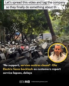 18K views · 186 reactions | Ola Electric is facing mounting criticism...