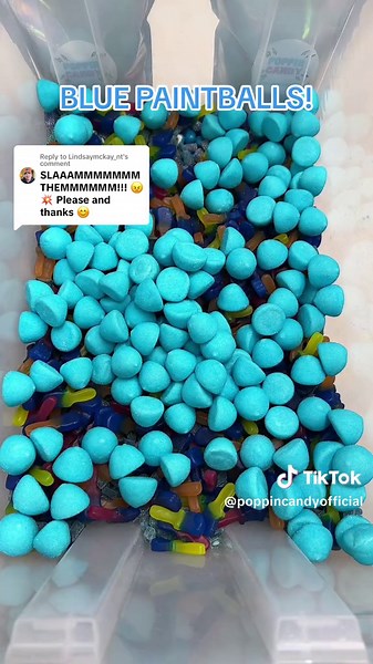 Blue Raspberry Marshmallow Slam ASMR