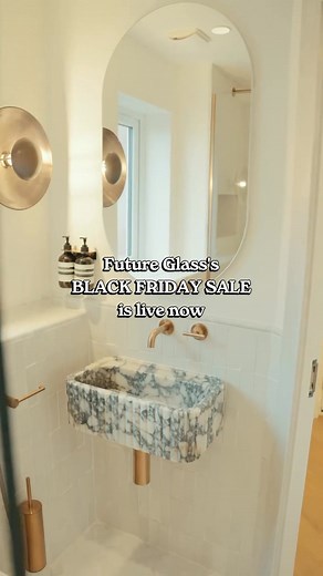 Time to upgrade your bathroom? Shop our Black Friday Sale & save 30% off our luxe Mirrors & Mirror Cabinets. Available in a range of shapes, sizes and finishes, we have a mirror to suit any space. ✨ Why Choose Future Glass? 🦘 Designed in Australia 🏡 Trusted in 50,000 Australian homes 🌟 Thousands of 5-star reviews 🚀 Next Day Dispatch or Click & Collect 💸 Money Back Guarantee | Future Glass Australia