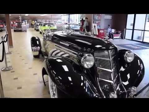 Walk Around & Start 1936 Auburn Speedster #2540