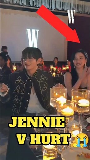 BTS V AND JENNIE 🥺 OMG 😳#lisa #kpopedit #kpop #blackpink #bts #youtubeshorts #trending #v #shorts