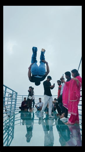 Rex Mj Lee on Instagram: "sky walk aizawl. walking a way no one does... mi t dan lo deu in #skywalkaizawl #skywalk #stuntman #bboystlye #bboying #gymnasium #actionsports #ﬁtness #fitbody #fitnessforyou #"