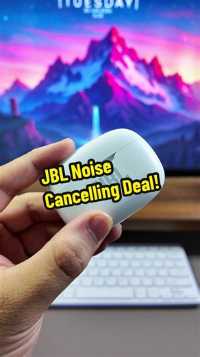 🎧 Stop scrolling! The JBL Vibe Beam 2 earbuds with active noise cancellation are finally on sale #JBLVibeBeam2 #JBL #Earbuds #TikTokShopUSA #TechFinds