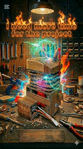 I need more time for the project🔥 #shorts #diy #fyp #bike #wood #motor #experiment #project #engine