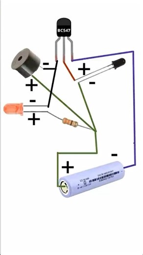 Fire alarm system using photo diode #experiment
