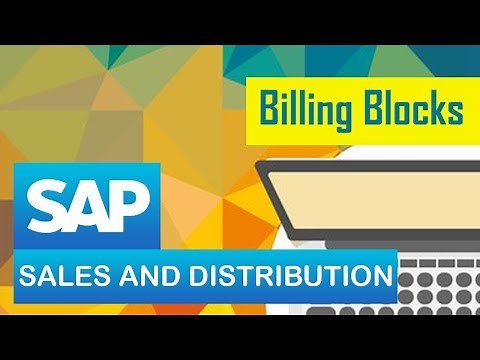 SAP SD | Billing Process in SAP | Configuration of the Invoice List | Billing Blocks - Part 2
