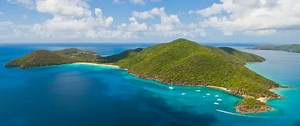 Guana Island is a popular stop on your charter in the BVI