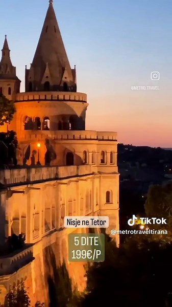 🎀🌹Perjetoni magjine e BUDAPEST🌹🎀 #earlybooking 🍀Nisje ne tetor 🐥5 dite ~ 199€/P ✈Fluturimi vajtje ardhje Tirana - Budapest ⭐Akomodimi ne hotel afer qendres mengjeset🥐 Kujdes: Cmimet jane momentale dhe ndryshojne ne varesi te datave! Per data dhe hotele te tjera, na kontaktoni! 📲Nxitoni për të rezervuar: 355 69 33 47 477 Adresa: Blv.