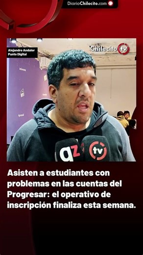 Asisten a estudiantes con problemas en las cuentas del Progresar: el operativo de inscripción finali