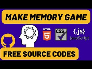 How to make memory game? - Javascript #javascriptgame
