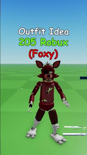 Making Roblox Foxy Outfit Idea 🦊