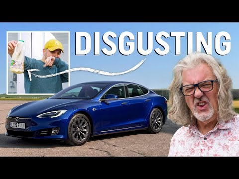 Fixing James May’s CRASHED Tesla Model S at The Smallest Cog