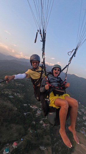 Megha Gupta | Bir Billing is the highest paragliding destination in India and Asia. It is situated at an elevation of 8200 feet. The sky was exploding... | Instagram
