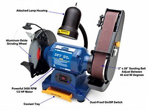 Powerful and Versatile 2-Wheel Bench Grinder