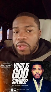 LIVE TODAY April 9 at 2pm EST🚨”What Is GOD Saying?” • Watch LIVE on YouTube & Facebook #BrianCarn #ProphetBrianCarn #WordoftheLord #Live #WhatIsGodSaying #PropheticWord | Prophet Brian Carn