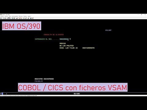 IBM OS/390: COBOL / CICS con ficheros VSAM