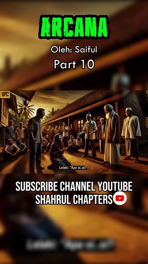 Arcana Part 10 #shahrulchapters #ceritaseram #seram | Shahrul chapters