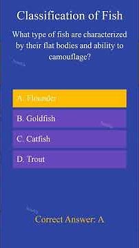 Classification of Fish (part-2)// Fishery Science